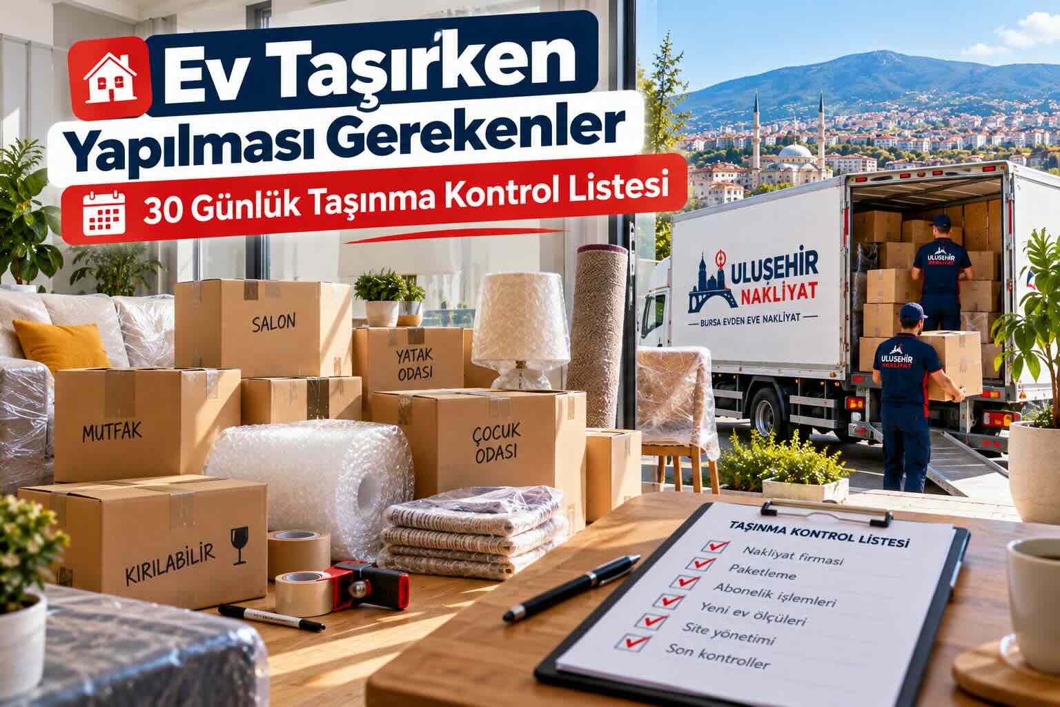 Ev Taşırken Yapılması Gerekenler