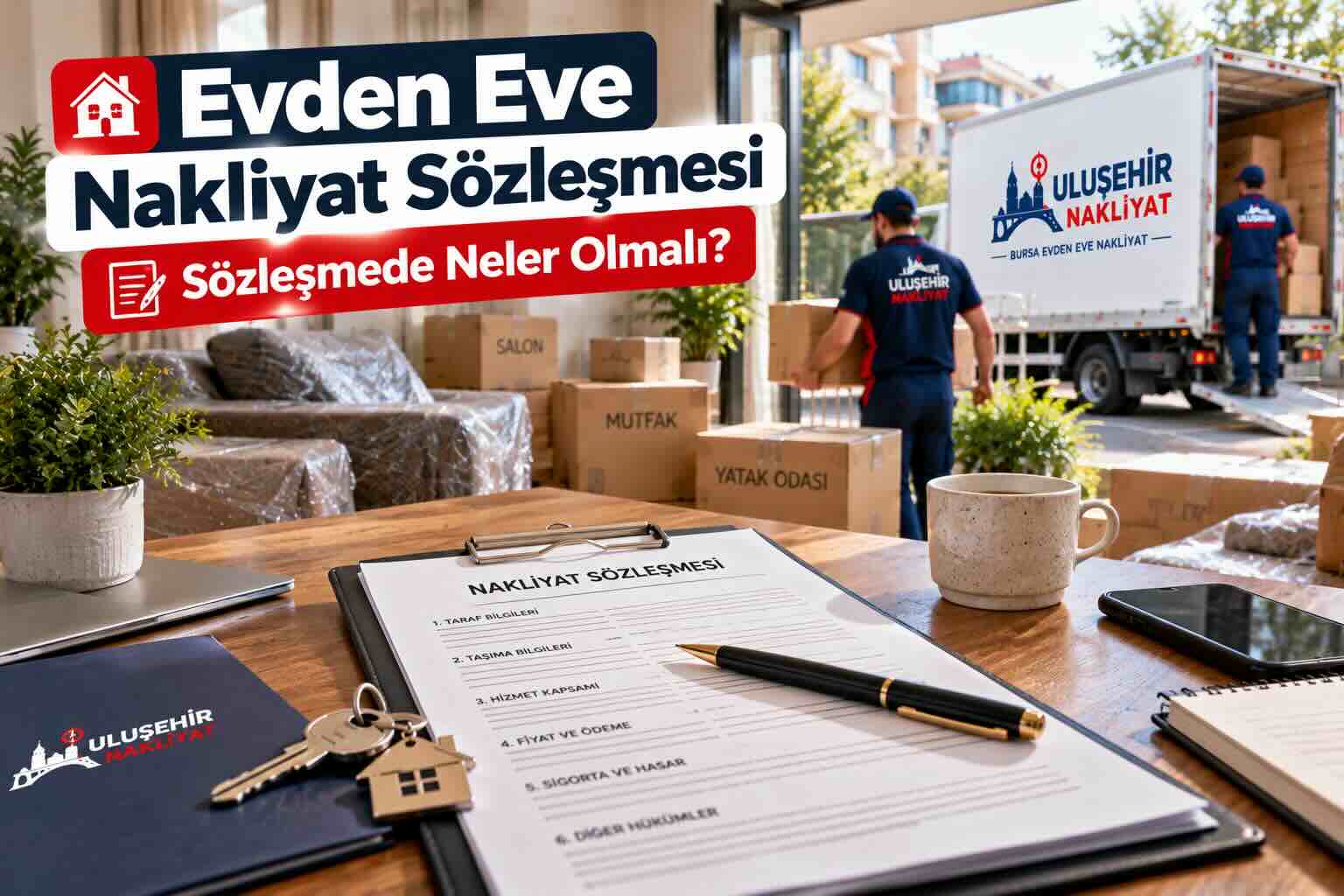 Evden Eve Nakliyat Sözleşmesi
