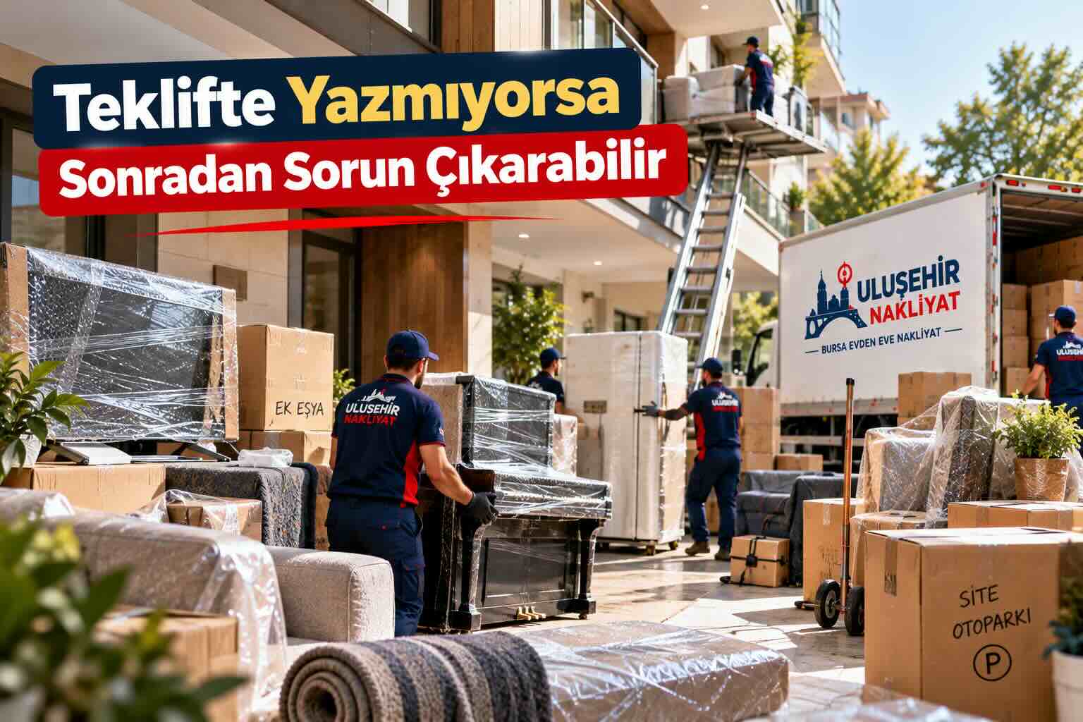 Evden Eve Nakliyat Sözleşmesi